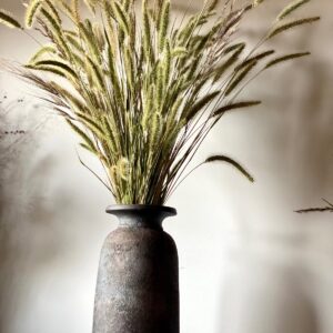 Jarrón de cerámica rústico