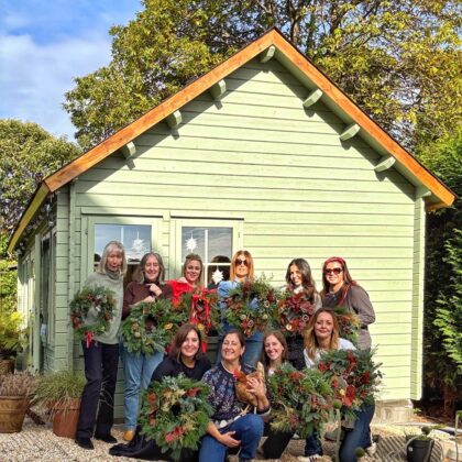 Taller de coronas NAVIDEÑAS